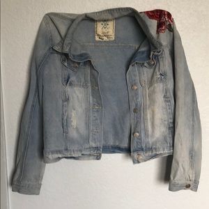 Jean Jacket Distressed